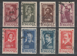 1947 - L Institut Roumano-sovietique Mi 1048/1055 - Used Stamps