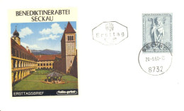 AUSTRIA. FDC. 750th ANNIVERSARY OF THE DIOCESE GRAZ-SECKAU. 1968 - FDC