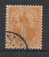 GUINEE - 1905 - Taxe TT N°YT. 6 - Fouta-Djalon 60c Orange - Oblitéré / Used - Used Stamps