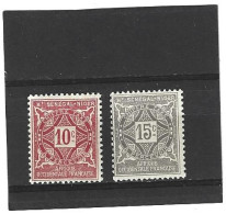 HAUT - SENEGAL & NIGER   1914  TAXE   Y.T. N° 8  à  15  Incomplet  NEUF** - Unused Stamps
