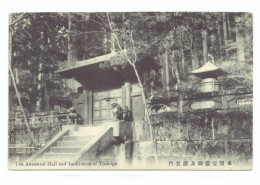 JA/55..JAPAN Ansichtskarten -Die Ahnenhalle Und Inuki-mon Von Tōshōgu.  Monkansen Und Mausoleum Reigu Shoto 1910 - Kyoto