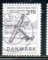 DANEMARK DANMARK DENMARK DANIMARCA 1984 WAR MEMORIAL COPENHAGEN 2.70k USED USATO OBLITERE - Gebruikt