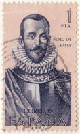 1961 - ESPAÑA -  FORJADORES DE AMERICA (2ª SERIE ) - EDIFIL 1377 - Used Stamps
