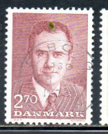 DANEMARK DANMARK DENMARK DANIMARCA 1984 PRINCE HENRIK 50th BIRTHDAY 2.70k USED USATO OBLITERE - Used Stamps