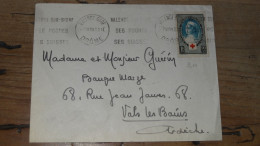 Enveloppe Avec Infirmiere Seule 1939 .............. Boite-1 ......... 597 - Cartas & Documentos