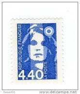 Briat 4fr40 Bleu YT 2822b Avec GOMME MATE. Rare Sur Ce Timbre, Voir Le Scan. Cote YT : 7 €, Maury N° 2818a : 8 €. - Unused Stamps