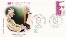 1er Jour, Francis Poulenc - 1970-1979