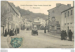 CIRCUIT D'AUVERGNE COUPE GORDON BENNETT 1905 PONTAUMUR - Autres & Non Classés