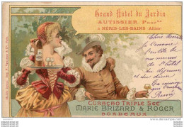 03 NERIS LES BAINS GRAND HOTEL DU JARDIN AUTISSIER PROPRIETAIRE VOYAGEE EN 1903 - Neris Les Bains