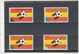 Eritrea Sellos Futbol 82 - 1982 – Espagne