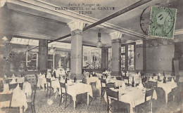 Tunisie - TUNIS - Tunis-Hôtel Et De Genève - Salle à Manger - Ed. J.A.C.  - Tunesien