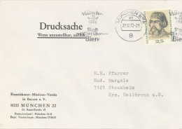 GERMANY. POSTMARK. MUNICH. 1972 - Autres & Non Classés