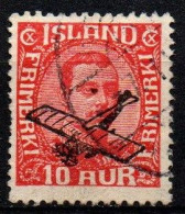 Island 1928 - Mi.Nr. 122 - Gestempelt Used - Luchtpost