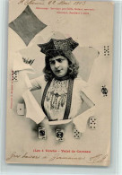 10549111 - Kartenspiel Serie Durchbrochene Papierwand - - Autres & Non Classés