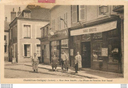 45 CHATILLON COLIGNY RUE JEAN JAURES LA PLACE DE L'ANCIEN FOUR BANAL TABAC BUVETTE - Chatillon Coligny