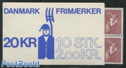 Denmark 1982 Europa, History Booklet, Mint NH, History - Europa (cept) - History - Stamp Booklets - Unused Stamps
