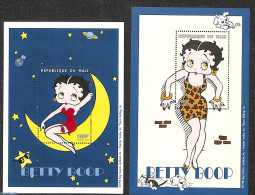 Mali 1999 Betty Boop 2 S/s, Mint NH, Art - Comics (except Disney) - Comics