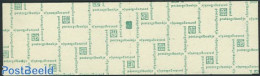 Netherlands 1967 2x20+5x12c Booklet, Count Block, Text:Een Postgiro, Mint NH, Stamp Booklets - Neufs