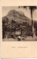 Tahiti Animée Montagne Sacrée DOM TOM - Polynésie Française