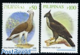 Philippines 2009 Birds 2v (2009B), Mint NH, Nature - Birds - Birds Of Prey - Philippinen