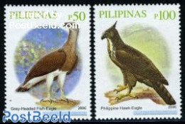 Philippines 2009 Birds 2v (2009C), Mint NH, Nature - Birds - Birds Of Prey - Filipinas