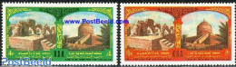 Saudi Arabia 1975 Mosques 2v, Mint NH, Religion - Churches, Temples, Mosques, Synagogues - Kerken En Kathedralen
