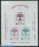 Saudi Arabia 1962 Anti Malaria S/s, Mint NH, Health - Nature - Health - Insects - Saudi-Arabien