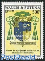 Wallis & Futuna 2006 Coat Of Arms Joseph Felix Blanc 1v, Mint NH, History - Coat Of Arms - Autres & Non Classés