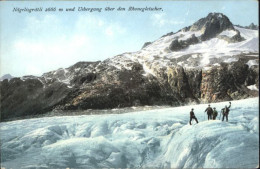 10845403 Rhonegletscher Glacier Du Rhone Rhonegletscher Naegelisgraetli * Rhone  - Autres & Non Classés