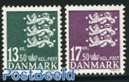 Denmark 2007 Definitives 2v (13.50, 17.50), Mint NH, History - Coat Of Arms - Unused Stamps