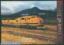 Ghana 2005 Empire Builder S/s, Mint NH, Transport - Railways - Treinen