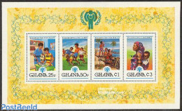 Ghana 1980 Pope John Paul II S/s, Mint NH, Religion - Various - Pope - Religion - Toys & Children's Games - Year Of Th.. - Päpste