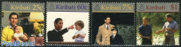 Kiribati 2000 Prince William 4v, Mint NH, History - Kings & Queens (Royalty) - Royalties, Royals