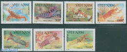 Vietnam 1991 Crabs 7v, Mint NH, Nature - Shells & Crustaceans - Crabs And Lobsters - Vie Marine