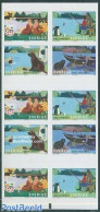 Sweden 2006 Around The Lake In The Summer Booklet, Mint NH, Nature - Transport - Animals (others & Mixed) - Dogs - Fis.. - Neufs