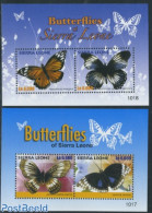 Sierra Leone 2010 Butterflies 2 S/s, Mint NH, Nature - Butterflies - Other & Unclassified