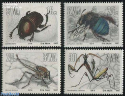South-West Africa 1987 Insects 4v, Mint NH, Nature - Insects - South West Africa (1923-1990)