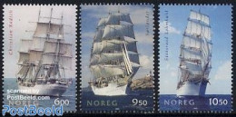 Norway 2005 Ships 3v, Mint NH, Transport - Ships And Boats - Nuovi