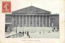 75 - Paris 08 - Chambre Des Députés - Animée - CPA - Oblitération Ronde De 1906 - Voir Scans Recto-Verso - Arrondissement: 08
