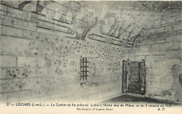 37 - Loches - Le Château - Le Cachot Où Fut Enfermé Ludovic Sforza Duc De Milan, Et Où Il Mourut En 1508 - Carte Neuve - - Loches