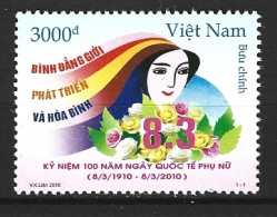 VIET NAM. N°2350 De 2010. Journée De La Femme. - Viêt-Nam