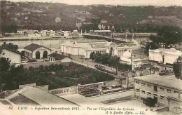 69 - Lyon - Exposition Internationale 1914 - Vue Sur L'Exposition Des Colonies Et Le Jardin Alpin - CPA - Voir Scans Rec - Andere & Zonder Classificatie