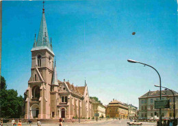Hongrie - Kaposvar - Kossuth Lajos Ter - Kossuth Lajos Square - Eglise - Church - CPM - Voir Timbre - Voir Scans Recto-V - Hongrie