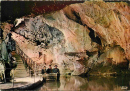 Spéléologie - Grotte De Remouchamps - L'Embarquement - Potholing - Cave - Carte Dentelée - CPSM Grand Format - Carte Neu - Other & Unclassified