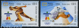 Montenegro 2010 Olympic Winter Games 2v, Mint NH, Sport - Olympic Winter Games - Skating - Montenegro