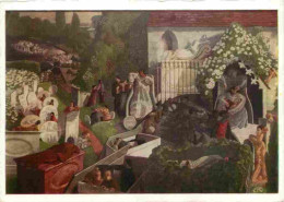 Art - Peinture Religieuse - Sir Stanley Spencer - Detail From The Résurrection - CPM - Voir Scans Recto-Verso - Schilderijen, Gebrandschilderd Glas En Beeldjes