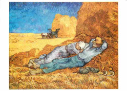 Art - Peinture - Vincent Van Gogh - La Méridienne D'après Millet - Musée D'Orsay De Paris - CPM - Voir Scans Recto-Verso - Pintura & Cuadros