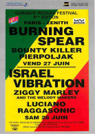 Musique - Burning Spear - CPM - Voir Scans Recto-Verso - Music And Musicians