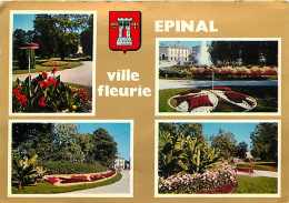 88 - Epinal - Ville Fleurie - Multivues - Fleurs - Blasons - CPM - Voir Scans Recto-Verso - Epinal