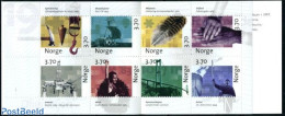 Norway 1997 Norwegian Post 8v In Booklet, Mint NH, Science - Sport - Mining - Athletics - Olympic Winter Games - Post .. - Ongebruikt